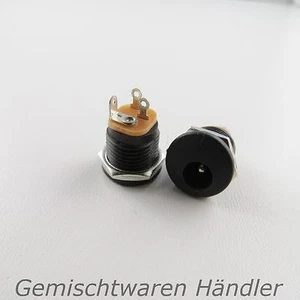 Stromadapter Weiblich Buchse Dc-022 2,1 x 5,5 mm mit Schraubverschluss Strom  - Bild 1 von 1