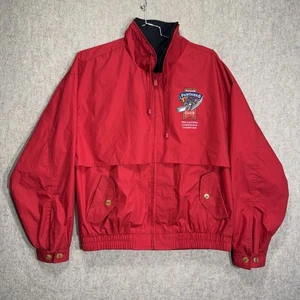 Vtg Florida Panthers Club Size XL Red Full Zip Jacket 1996 Conference Champs NHL - Picture 1 of 16