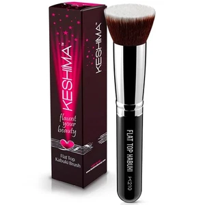 Flat Top Kabuki Foundation Brush by KESHIMA – Premium Makeup Brush for Liquid - Picture 1 of 6
