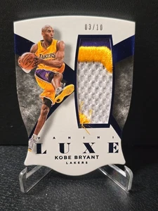 2014-15 Panini Luxe 3 color Patch /10 KOBE BRYANT #46 - Picture 1 of 2