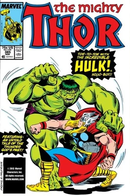 Thor vs Hulk Comic Book Cover GLOSSY Poster PRINT 16"x24" HOME DECOR - Image 1 of 4