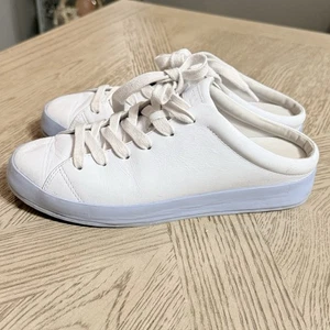 Zapatilla Mula Rag and Bone RB1, Cuero Blanco, Mujer Talla 8/38.5 - Imagen 1 de 8