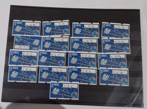 ESPAÑA 1996. ATM . Tierra y Espacio. 17 valores. NUEVO - Picture 1 of 1