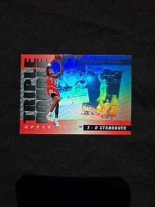 1993 Upper Deck Triple Double 3-d Standouts Scottie Pippen #TD3 Bulls - Picture 1 of 2