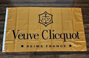 Veuve Clicquot Banner Flag Champagne Wine Bar Advertising Liquor Store Irish Pub - Picture 1 of 4