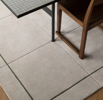 Hand-Tufted Wool Rug 9×12 ft - Nordic Knots Design Norr Malarstrand Rug All Size - Image 1 of 4