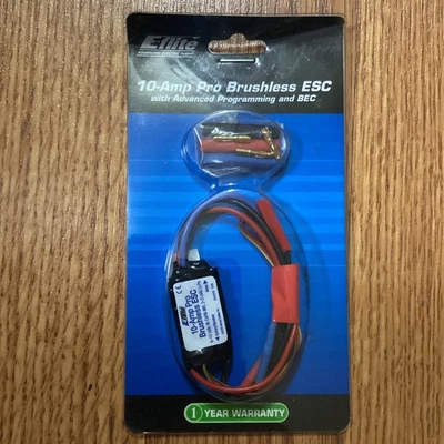 E-flite 10-Amp Pro Brushless ESC EFLA1010 Speed Controls Aircraft - Image 1 of 2