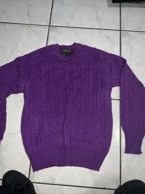 Vintage Savile Row 100% Wool Sweater Size M Made In British Hong Kong - Image 1 of 4