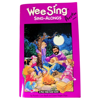 Wee Sing Sing Alongs Songbook Price Folk Christian Songs Kids 1990 Vintage Book - Image 1 of 4