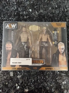 Jon Moxley Darby Allin AEW Unrivaled Figure w/Defender Protector Case - Picture 1 of 2