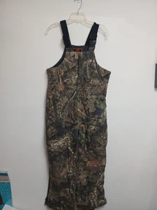 Walls Camo Overalls Kids Grow System XL, Cotton, Mossy Oak, Outdoor Hunting - Picture 1 of 6