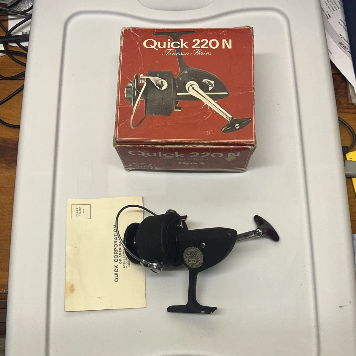 Quick 220 Reel In Vintage Spinning Fishing Reels for sale | eBay