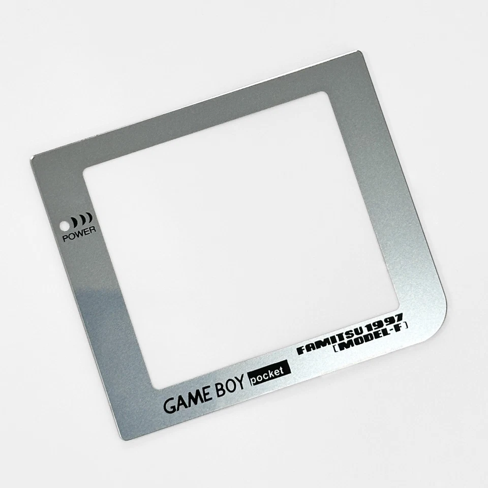 Nintendo Game Boy Pocket GBP System Replacement Screen Lens Protector Silver NEW