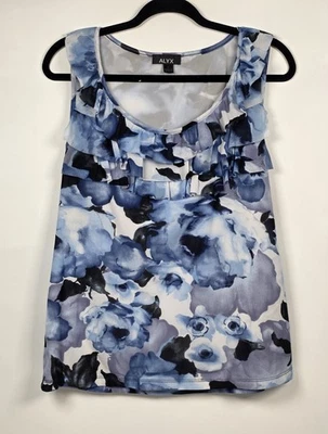 Alyx Women's Ruffled Sleeveless Top Large - Image 1 of 4