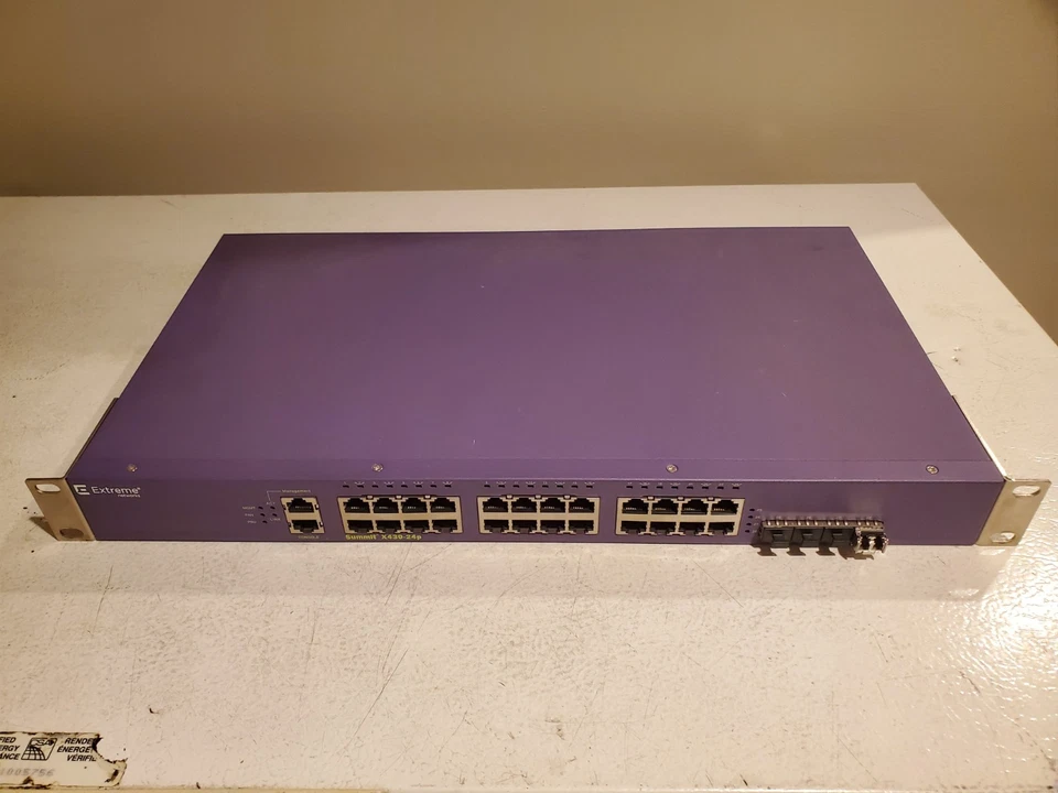 Extreme Networks ExtremeSwitching X430-24P Ethernet Switch 24 Ports PoE - Image 1 of 1