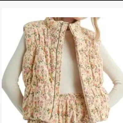 Tampón floral de pana Sadie & Sage PlantLover talla Chaleco M Foto 1 de 4
