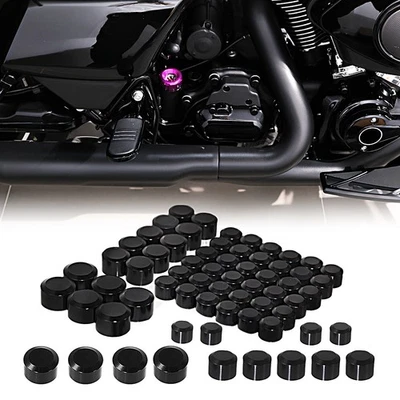 1Motorcycle Engine Bolt Caps Cover For Harley Touring Road Glide FLTRXSE 2024 Foto 1 de 4