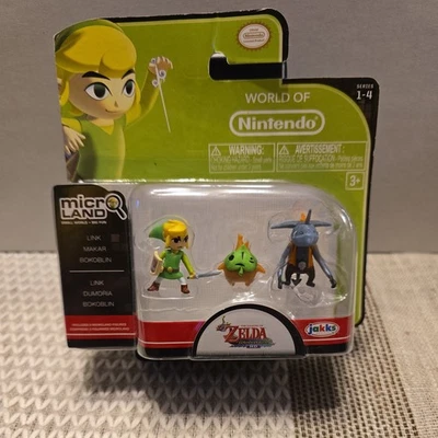 Jakks Zelda Link Makar Bokoblin Figures Micoland World Of Nintendo NIB - Image 1 of 2