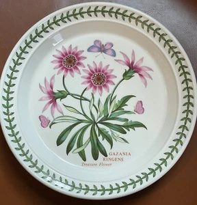 Portmeirion Botanic Garden 8 1/2" Dessert or Lunch Plate Treasure Flower - Picture 1 of 4