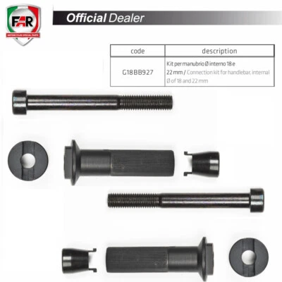 FAR COPPIA EXPANDER TASSELLI D.18-22MM PER MONTAGGIO SPECCHIETTI BAR END CONTRAPPES