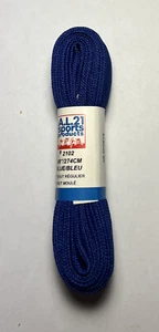 A.L.21 sports Hockey Skate Lace 108” Blue - Picture 1 of 3