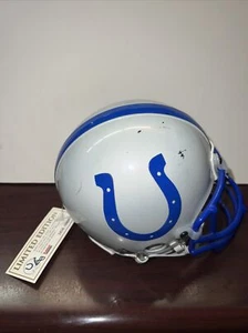 Indianapolis Colts Riddell Authentic Chrome Mini Helmet Limited Edition /2000 - Picture 1 of 8