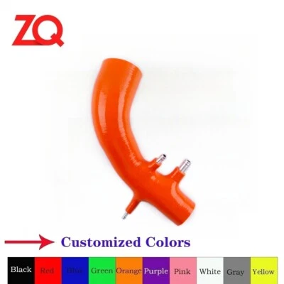 Mangueira de ar de silicone verde laranja para Abarth Punto Evo Alfa Romeo MiTo Quadrifoglio - Imagem 1 de 4