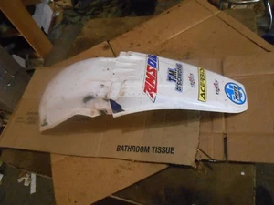 Yamaha 426 YZ426 YZ 426 YZ426F 2002 02 rear fender back mud guard - Picture 1 of 3
