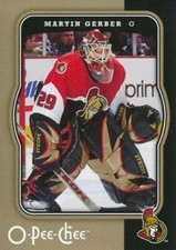2007-08 O-Pee-Chee #351 MARTIN GERBER - Ottawa Senators