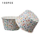 100X Papier Muffinform Backform Muffinfrmchen Kuchenform Cupcake Muffins D V2R0
