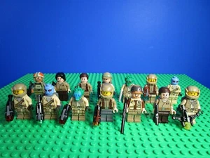 14 minifiguras genuinas LEGO STAR WARS RESISTANCE REBEL TROOPER OFFICER EJÉRCITO - Imagen 1 de 6