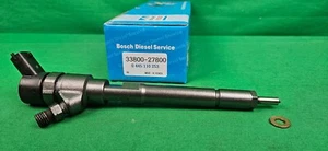 RE-MANUFACTURED GENUINE HYUNDAI SANTA FE CM 2.2 L TD FUEL INJECTOR + WASHER SET - Picture 1 of 2