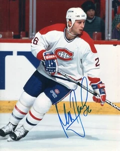 Martin Rucinsky Montreal Canadiens Autographed  8'' x 10''  Photo - Picture 1 of 1