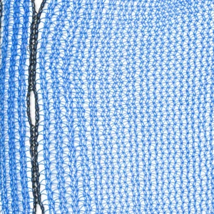 Staubschutznetz blau 2,57 x 20m, Gerüstschutznetz Staubnetz Gerüst Netz - Bild 1 von 4