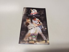 JS15 Pawtucket Red Sox 2007 Minor Baseball Pocket Schedule - Dunkin' Donuts