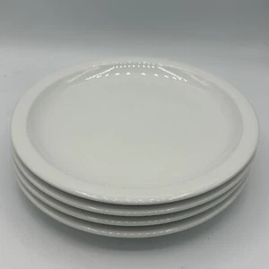 4 VTG Delco Ceramicor Porcelain Restaurant Ware Luncheon Dinner 9.5” Plates - Picture 1 of 5