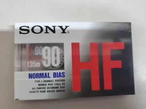 SONY HF 90c 90 Minute Blank AUDIO CASSETTE TAPE Normal Bias Sealed!!! - Picture 1 of 2