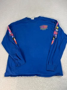 Ron Jon Surf Shop Mens Spring Break '18 Myrtle Beach Long Sleeve Blue T-Shirt L - Picture 1 of 7