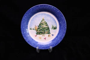Nikko Winter Wonderland Salad Plate (s) 8 1/8 " Tree - Picture 1 of 4