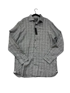 Banana Republic maßgeschneidertes Slim Fit kariertes Hemd mit Knopfleiste XL Tall #8673 - Bild 1 von 10