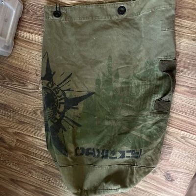 Oakley Vintage Olive Color Large Military Duffle Bag Red Shift Collection RARE - Image 1 of 4