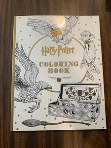 Harry Potter 2015 Adult Coloring Book NEW Unused Scholastic - Picture 1 of 4