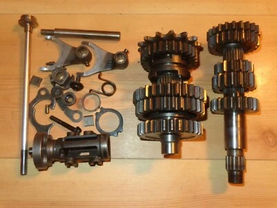 2005-07 Suzuki RMZ450 RMZ 450 RM-Z450 transmissão trans engrenagens eixos de engrenagem tambor - Imagem 1 de 4