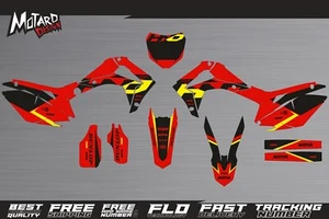 Graphics Kit for Honda CRF 450 R 2013 2014 2015 2016 Decals Stickers Design - Picture 1 of 3