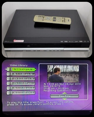 RCA DRC8030N 80GB DVR HDD Personal Video Recorder + Remote (Read Description) - Image 1 of 4