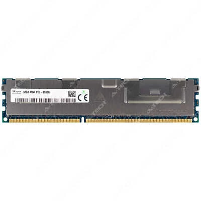 Hynix 32GB DDR3-1066 RDIMM HMT84GR7MMR4C-G7 HMT84GR7AMR4C-G7 Server Memory RAM - Image 1 of 2