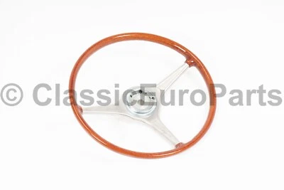 Volante imitación madera 420mm 16.5" para modelo VDM Porsche 356 B/C 59-66 Foto 1 de 4