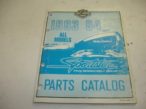 Catálogo de piezas de modelos deportivos 1993/94 de motocicletas Harley Davidson 99451-94 (G1) - Imagen 1 de 5