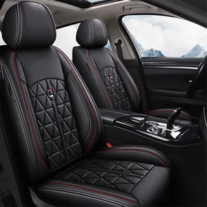 Car 5-Seat Covers Front Rear FOR Subaru Impreza 2012-2023 Faux Leather Protector - Foto 1 di 7
