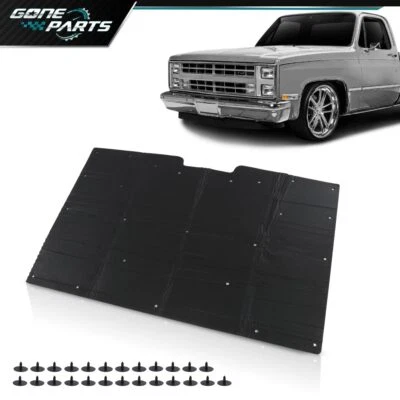 Fit For 81-87 Chevrolet GMC Pickup Truck Hood Insulation Pad W/ Clips Foto 1 de 4